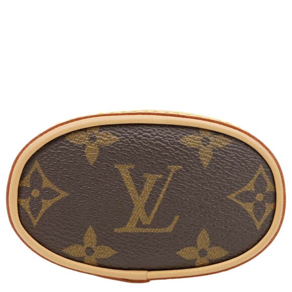 Louis Vuitton Fold Me Pouch Monogram Canvas Shoulder Bag Brown - Picture 10 of 14
